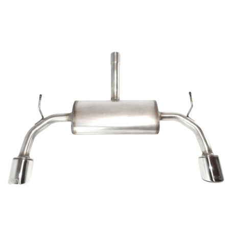 Scarico sportivo Alfa Romeo Giulietta (2010-2016) - rotondo Ø100 (Cod. U-100-313/101rs-Pn)