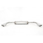 Scarico sportivo Audi TT typ 8J (2007-2013) - ovale 120×80 (Cod. U-YSE81)