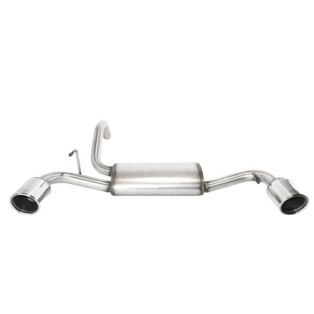 Scarico sportivo Fiat 500 ABARTH (2008-nadal) - rotondo Ø100 (Cod. U-107-315/101rs-P)