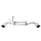 Scarico sportivo Fiat 500 ABARTH (2008-nadal) - rotondo Ø100 (Cod. U-107-315/101rs-P)