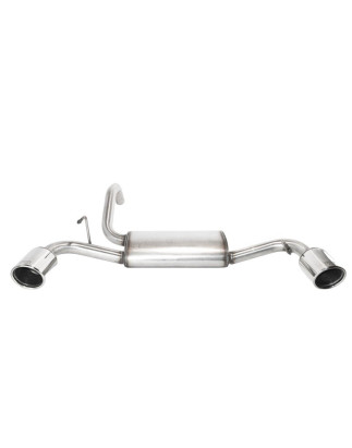 Scarico sportivo Fiat 500 ABARTH (2008-nadal) - rotondo Ø100 (Cod. U-107-315/101rs-P)