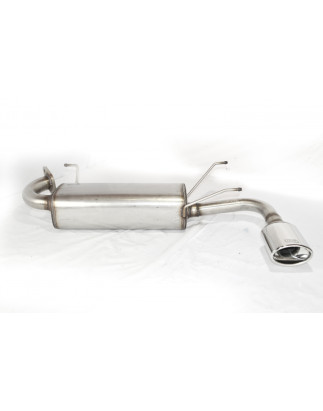 Scarico sportivo Mazda MX5 typ NB (1998-2005) - ovale 120×80 (Cod. U-M3IB1)