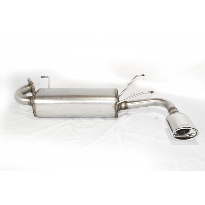 Scarico sportivo Mazda MX5 typ NB (1998-2005) - ovale 120×80 (Cod. U-M3IB1)