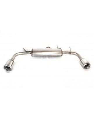 Scarico sportivo Mitsubishi Lancer VIII (2007-2012) - rotondo Ø100 (Cod. U-d3wV1)