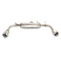 Scarico sportivo Mitsubishi Lancer VIII (2007-2012) - rotondo Ø100 (Cod. U-d3wV1)