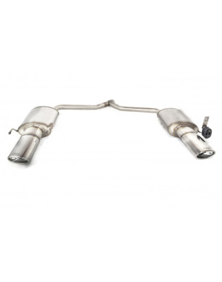 Scarico sportivo Opel Insignia FWD Station wagon (2008-2012) - ovale 120×80 (Cod. U-ccFZ1)