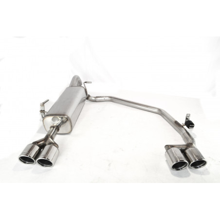 Scarico sportivo Peugeot RCZ (2010-2015) - rotondo Ø90 (Cod. U-Q5yj1)