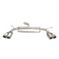 Scarico sportivo Volkswagen Touran (2003-2010) - rotondo Ø70 (Cod. U-rewL1)