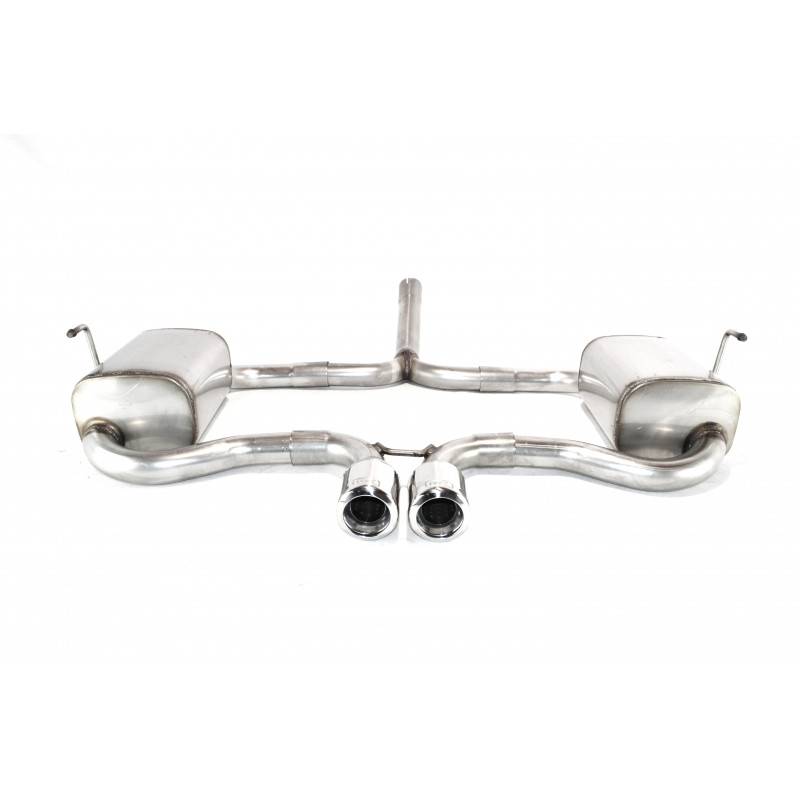 Scarico sportivo Mini Cooper S gen I (2002-2006) - rotondo Ø80 (Cod. U-FSvs1)