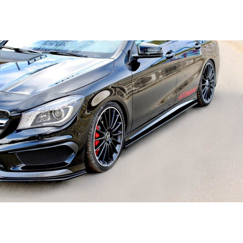 Diffusori minigonne MERCEDES CLA 45 AMG C117/A45 AMG W176 (PREFACE) (Cod. M-ME-CLA-117-AMG-SD1G)