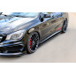 Diffusori minigonne MERCEDES CLA 45 AMG C117/A45 AMG W176 (PREFACE) (Cod. M-ME-CLA-117-AMG-SD1G)