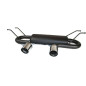 Scarico sportivo Mazda MX5 typ ND (2014-2026) - rotondo Ø90 (Cod. U-116-318-91)