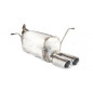 Scarico sportivo Suzuki Swift V (2010-2013) - rotondo Ø70 (Cod. U-dvxl2)