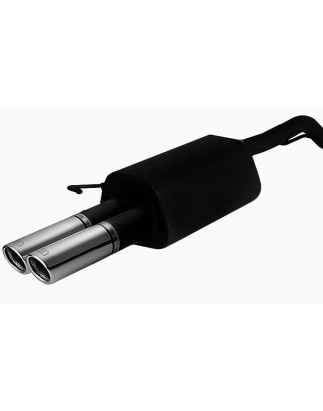 Scarico sportivo Peugeot 208 (2012-2019) - rotondo Ø70 (Cod. U-121-119)