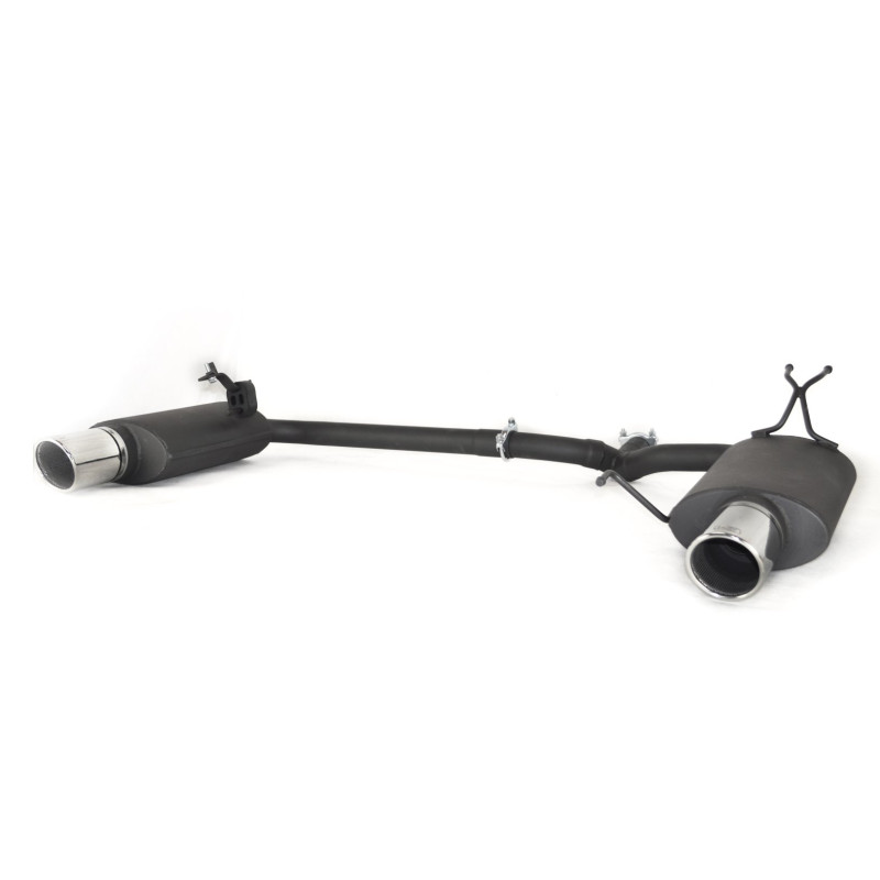 Scarico sportivo Honda Accord VIII (2008-2015) - rotondo Ø100 (Cod. U-110-321/101rs)