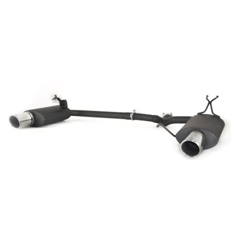 Scarico sportivo Honda Accord VIII (2008-2015) - rotondo Ø100 (Cod. U-110-321/101rs)