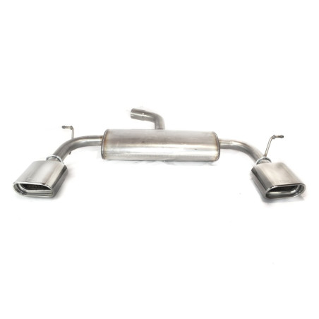 Scarico sportivo Volkswagen Touran (2003-2010) - ovale 145×75 (Cod. U-129-317/21-1P)