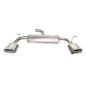 Scarico sportivo Volkswagen Touran (2003-2010) - ovale 145×75 (Cod. U-129-317/21-1P)