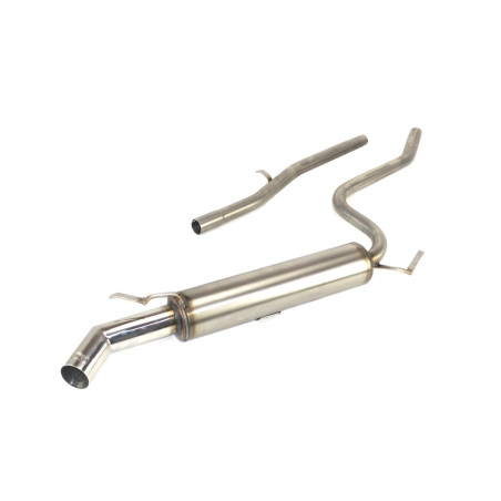 Scarico sportivo Fiat Seicento (1998-2010) - rotondo Ø60 (Cod. U-107-106-RP)