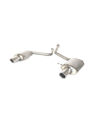Scarico sportivo Audi A4 typ B6 (2000-2004) - rotondo Ø90 (Cod. U-101-325/90rs P)
