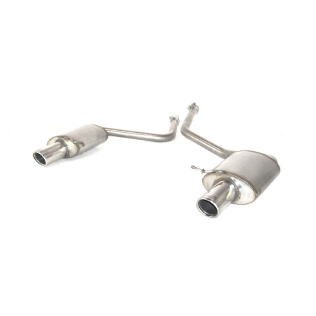 Scarico sportivo Audi A4 typ B6 (2000-2004) - rotondo Ø90 (Cod. U-101-325/90rs P)
