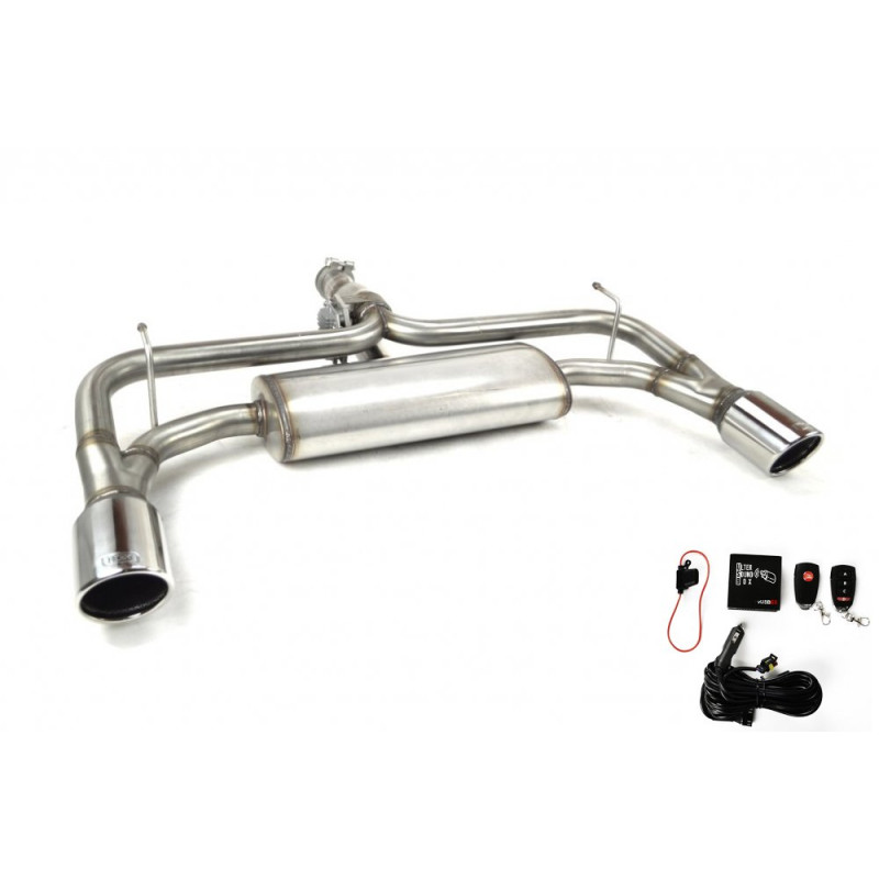 Scarico sportivo Alfa Romeo Giulietta (2010-2016) - rotondo Ø100 (Cod. U-100-312ZV/101rs)