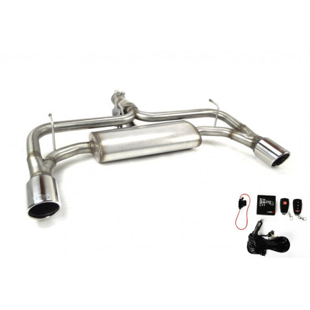 Scarico sportivo Alfa Romeo Giulietta (2010-2016) - rotondo Ø100 (Cod. U-100-312ZV/101rs)