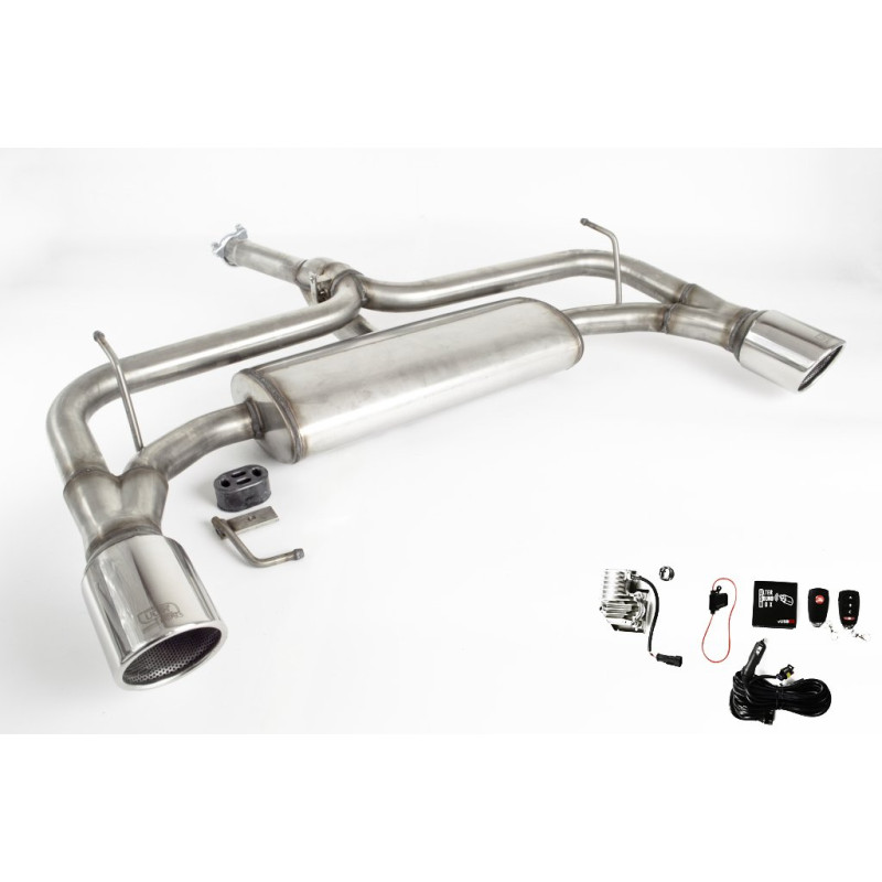 Scarico sportivo Alfa Romeo Giulietta (2010-2016) - rotondo Ø100 (Cod. U-100-313ZV/101rs_) Scarico sportivo Alfa Romeo Giulietta (2010-2016) - rotondo Ø100 (Cod. U-100-313ZV/101rs_)
