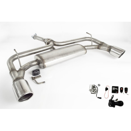 Scarico sportivo Alfa Romeo Giulietta (2010-2016) - rotondo Ø100 (Cod. U-100-313ZV/101rs_)