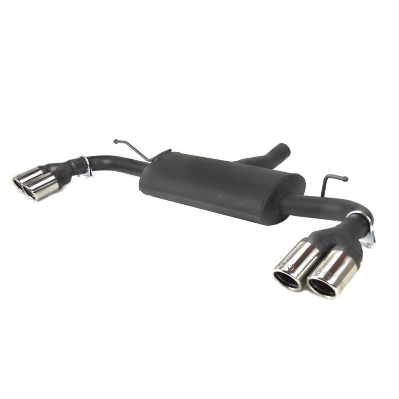 Scarico sportivo Seat LEON III CUPRA (2012-2019) - rotondo Ø80 (Cod. U-124-418-80RS)