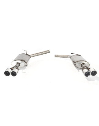 Scarico sportivo Audi S6 C6 (2005-2010) - rotondo Ø80 (Cod. U-m101-433-61 P)