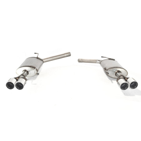 Scarico sportivo Audi S6 C6 (2005-2010) - rotondo Ø80 (Cod. U-m101-433-61 P)