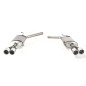 Scarico sportivo Audi S6 C6 (2005-2010) - rotondo Ø80 (Cod. U-m101-433-61 P)