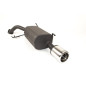 Scarico sportivo Mitsubishi Lancer IX (2007-2017) - rotondo Ø100 (Cod. U-m118-109-16-1)