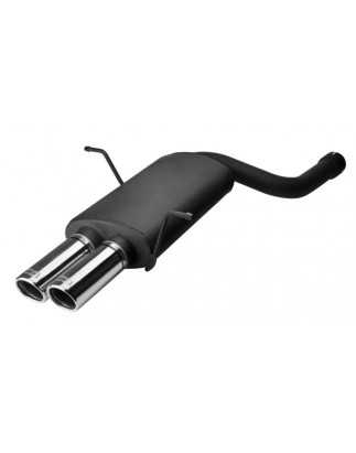 Scarico sportivo Bmw E46 4 cyl. (1999-2005) - rotondo Ø70 (Cod. U-nFBR102-212)