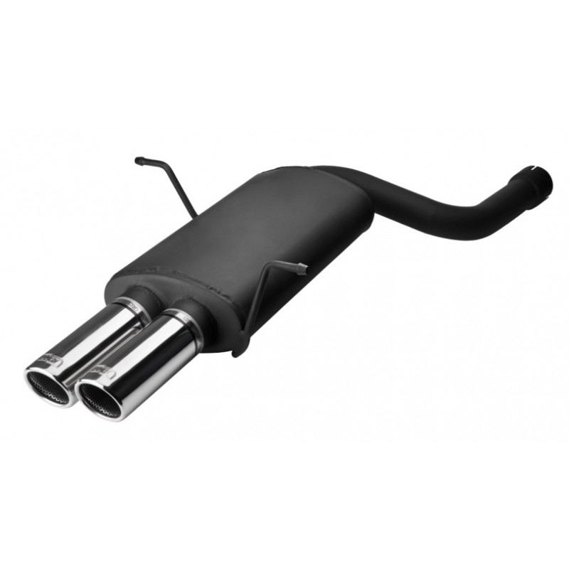 Scarico sportivo Bmw E46 4 cyl. (1999-2005) - rotondo Ø70 (Cod. U-nFBR102-212)