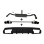 Scarico sportivo Alfa Romeo Giulietta (2010-2016) - rotondo - (Cod. U-d100-413-100-90)