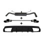 Scarico sportivo Alfa Romeo Giulietta (2010-2016) - ovale - (Cod. U-d100-412/27)