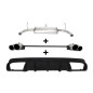 Scarico sportivo Alfa Romeo Giulietta (2010-2016) - rotondo - (Cod. U-d100-412-100-90 P)