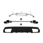 Scarico sportivo Alfa Romeo Giulietta (2010-2016) - ovale - (Cod. U-d100-412/27 P_1)