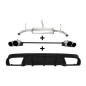 Scarico sportivo Alfa Romeo Giulietta (2010-2016) - rotondo - (Cod. U-d100-413-100-90 P)
