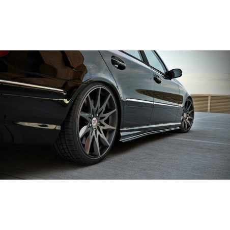 Diffusori minigonne MERCEDES E-CLASS W211 AMG (Cod. M-ME-E-211-AMG-SD1G)