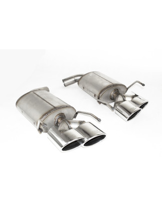 Scarico sportivo Alfa Romeo Spider/Brera (2009-2010) - ovale - (Cod. U-100-314-55 P)