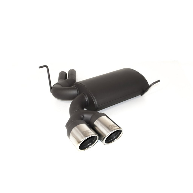 Scarico sportivo Bmw Z4 (2002-2008) - rotondo Ø80 (Cod. U-102-245/70rs)