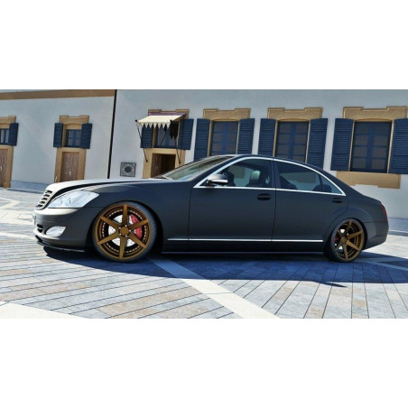 Diffusori minigonne MERCEDES S-CLASS W221 LONG (Cod. M-ME-S-W221-SD1G)
