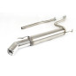 Scarico sportivo Fiat Seicento (1998-2010) - rotondo Ø80 (Cod. U-107-106/07-2 P_)