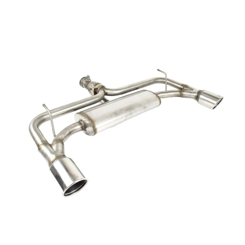 Scarico sportivo Alfa Romeo Giulietta (2010-2016) - rotondo Ø100 (Cod. U-100-312zb/101rs-Pn)