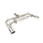 Scarico sportivo Alfa Romeo Giulietta (2010-2016) - rotondo Ø100 (Cod. U-100-312zb/101rs-Pn)