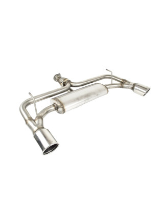 Scarico sportivo Alfa Romeo Giulietta (2010-2016) - rotondo Ø100 (Cod. U-100-312zb/101rs-Pn)