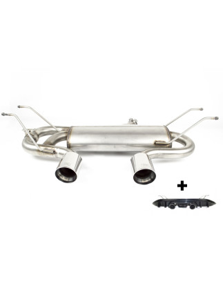 Scarico sportivo Mazda MX5 typ ND (2014-2026) - rotondo Ø90 (Cod. U-d116-318ZB-91 P)